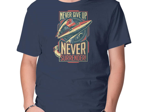 Never Surrender!