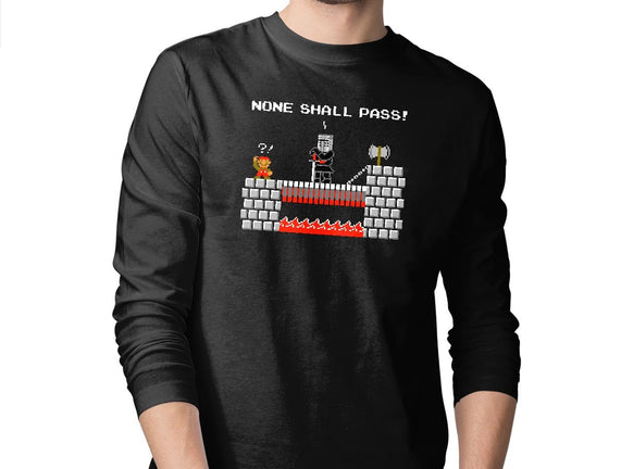 None Shall Pass Including Plumbers