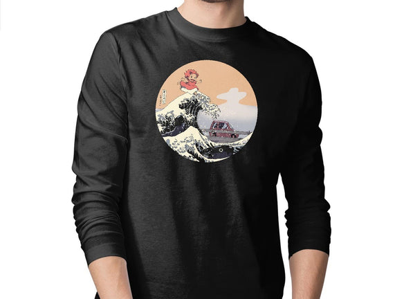 On the Cliff by the Sea