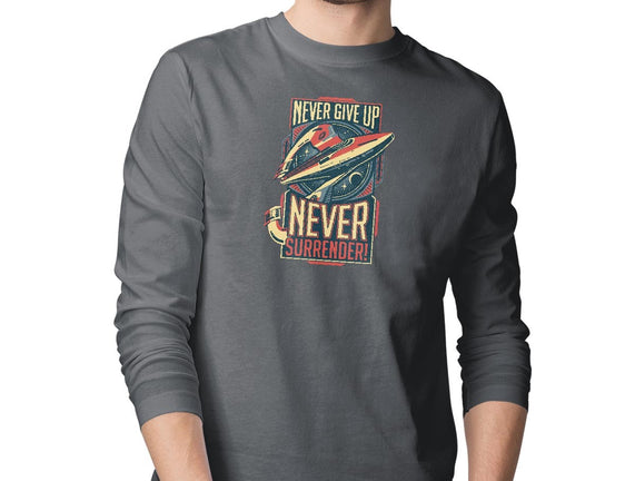 Never Surrender!