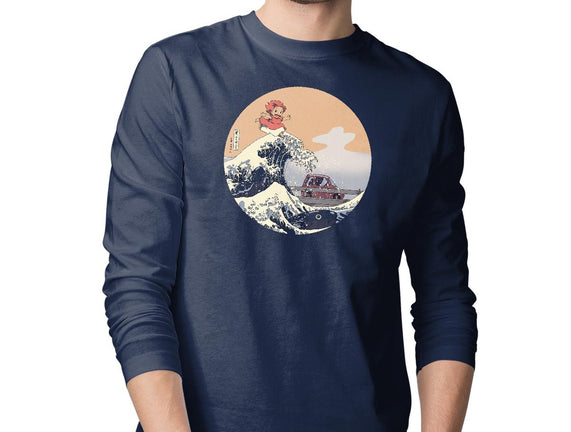On the Cliff by the Sea