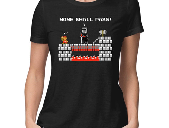 None Shall Pass Including Plumbers
