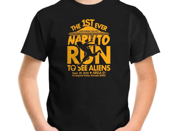 Naruto Run for Aliens
