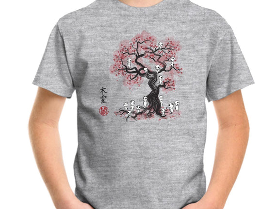 Forest Spirits Sumi-e