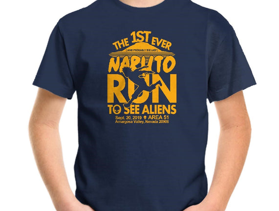 Naruto Run for Aliens