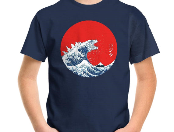 Hokusai Gojira-Variant