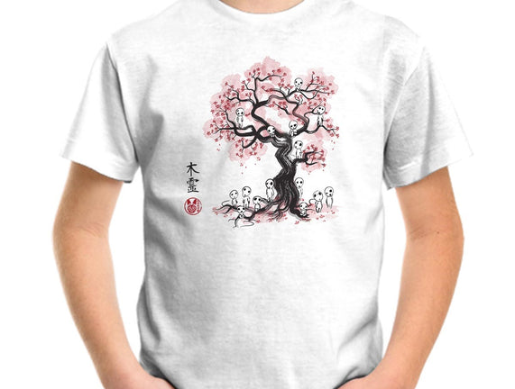 Forest Spirits Sumi-e