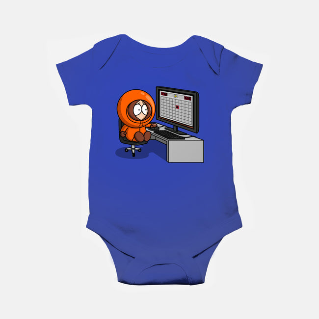 Always Dead-Baby-Basic-Onesie-Raffiti