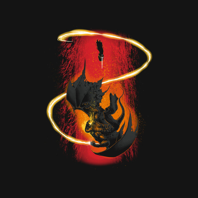 Wizard Vs Demon-Mens-Basic-Tee-Art_Of_One