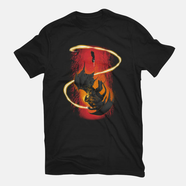 Wizard Vs Demon-Mens-Heavyweight-Tee-Art_Of_One