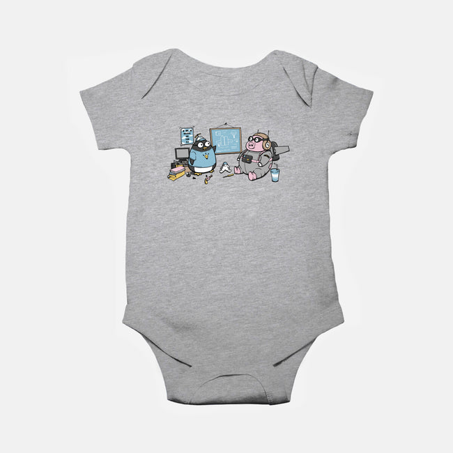 Flight Experiment-Baby-Basic-Onesie-pigboom