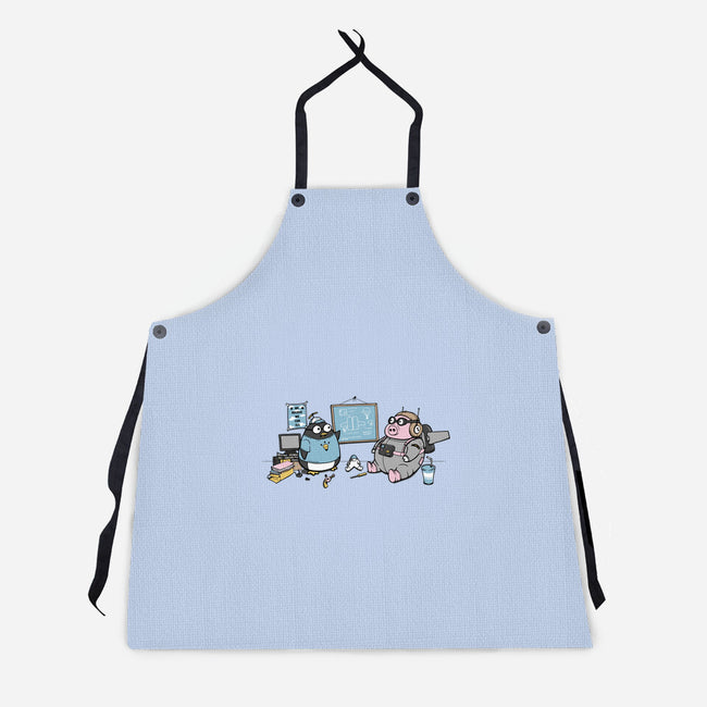 Flight Experiment-Unisex-Kitchen-Apron-pigboom