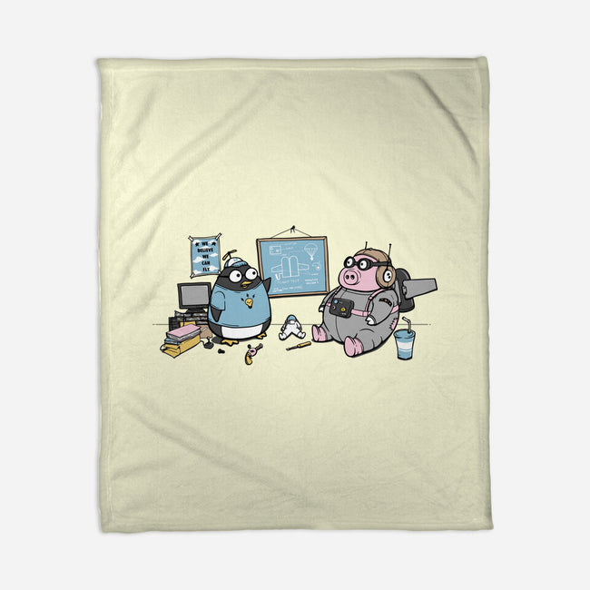 Flight Experiment-None-Fleece-Blanket-pigboom