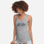 Flight Experiment-Womens-Racerback-Tank-pigboom