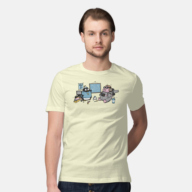 Flight Experiment-Mens-Premium-Tee-pigboom