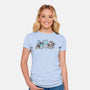 Flight Experiment-Womens-Fitted-Tee-pigboom