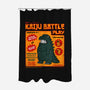 Kaiju Battle Player-None-Polyester-Shower Curtain-pigboom