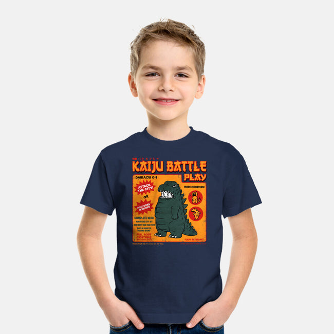 Kaiju Battle Player-Youth-Basic-Tee-pigboom