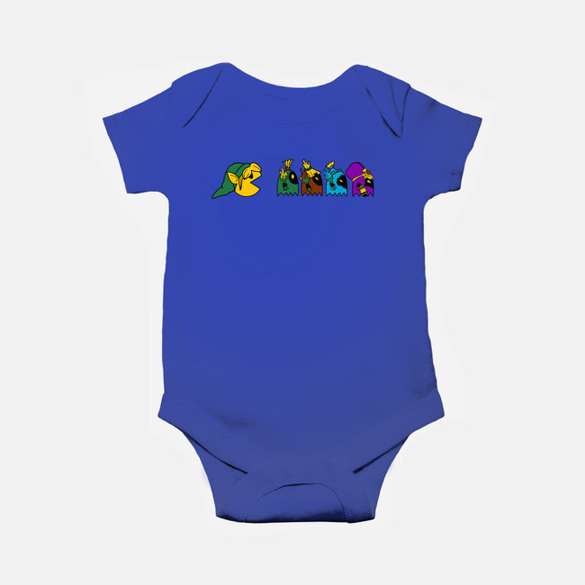 Poe In A Row-Baby-Basic-Onesie-Nerding Out Studio