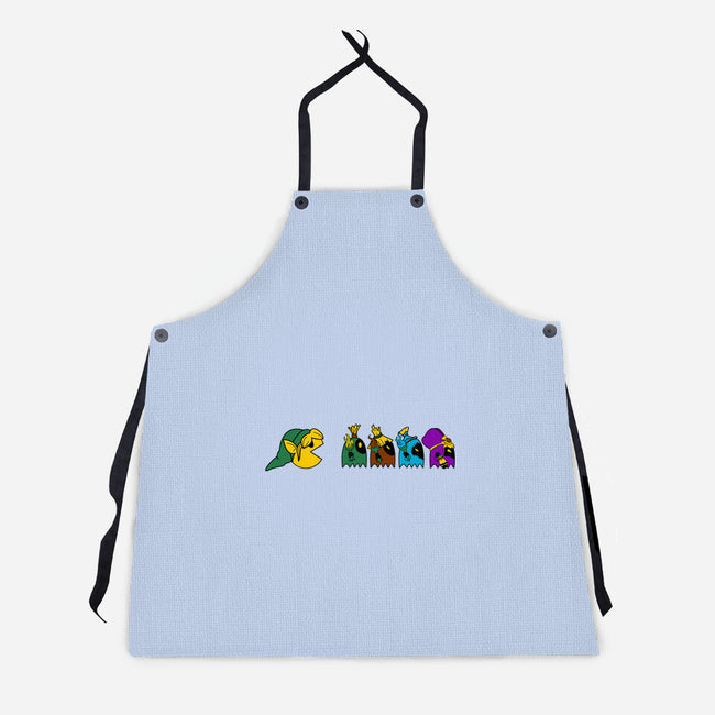 Poe In A Row-Unisex-Kitchen-Apron-Nerding Out Studio