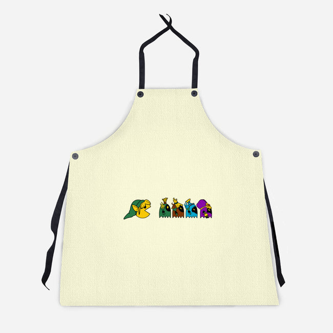 Poe In A Row-Unisex-Kitchen-Apron-Nerding Out Studio