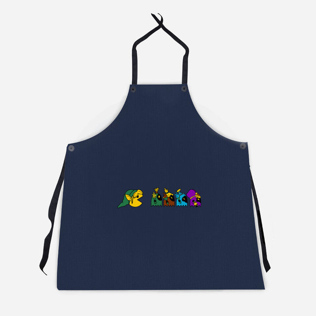 Poe In A Row-Unisex-Kitchen-Apron-Nerding Out Studio