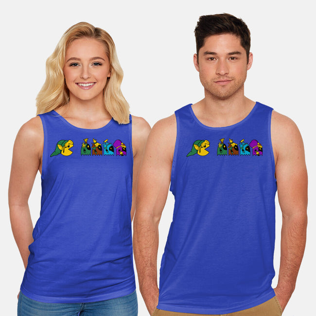 Poe In A Row-Unisex-Basic-Tank-Nerding Out Studio