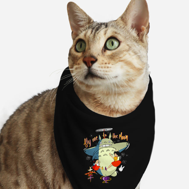 Fly Me To The Moon-Cat-Bandana-Pet Collar-Seeworm_21