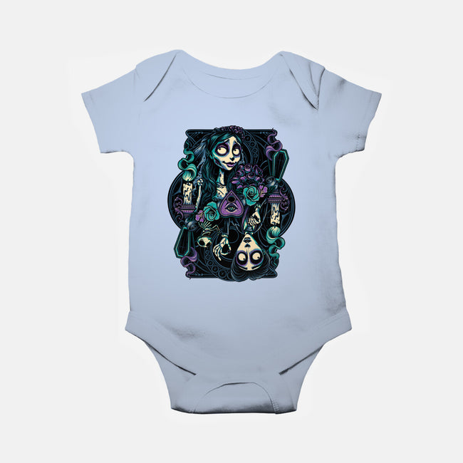 Corpse Duo-Baby-Basic-Onesie-momma_gorilla