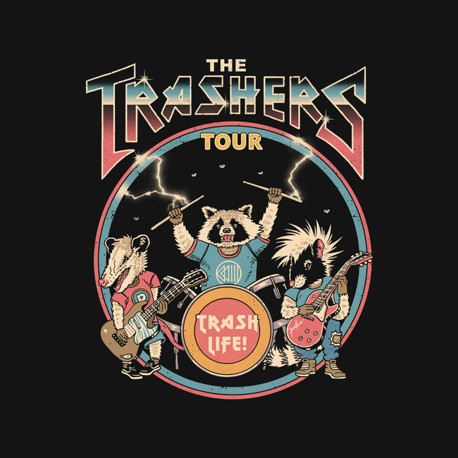 The Trashers Tour-Womens-Fitted-Tee-vp021