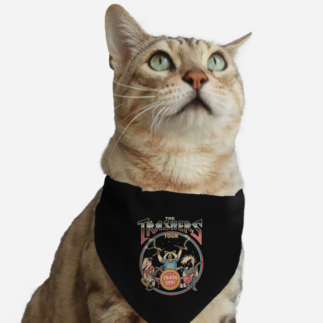 The Trashers Tour-Cat-Adjustable-Pet Collar-vp021