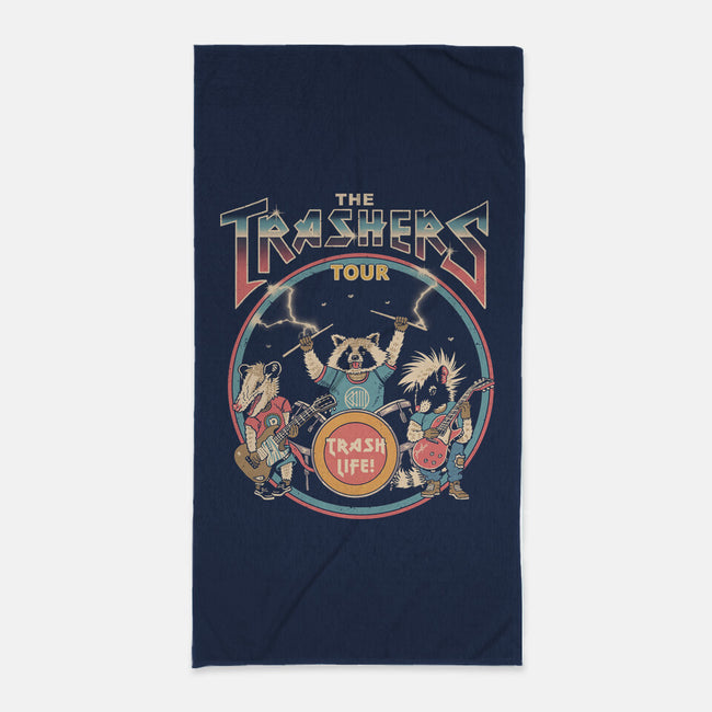 The Trashers Tour-None-Beach-Towel-vp021