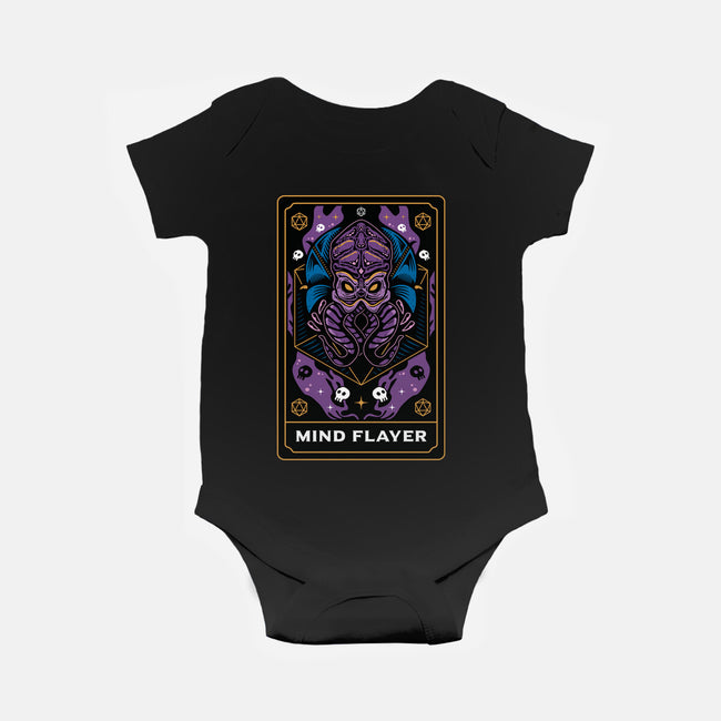 Mind Flayer Tarot Card-Baby-Basic-Onesie-Logozaste