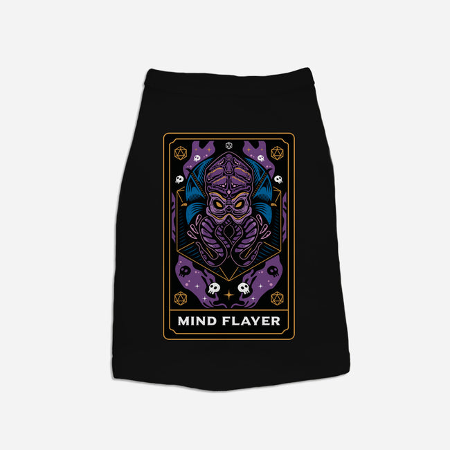 Mind Flayer Tarot Card-Cat-Basic-Pet Tank-Logozaste