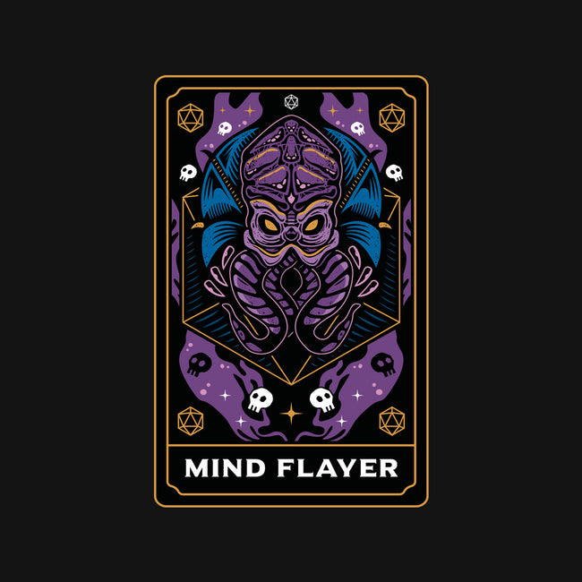 Mind Flayer Tarot Card-Youth-Crew Neck-Sweatshirt-Logozaste