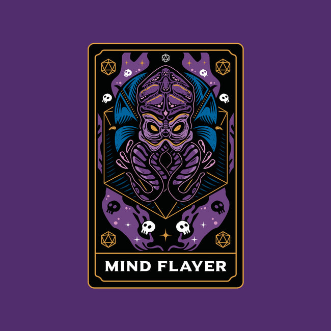 Mind Flayer Tarot Card-Youth-Basic-Tee-Logozaste