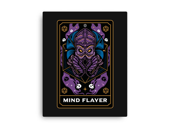 Mind Flayer Tarot Card