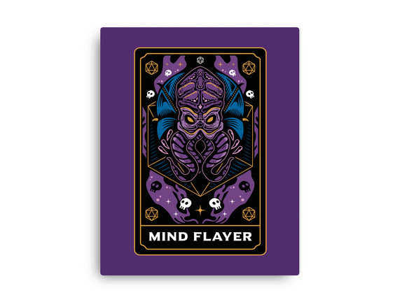 Mind Flayer Tarot Card