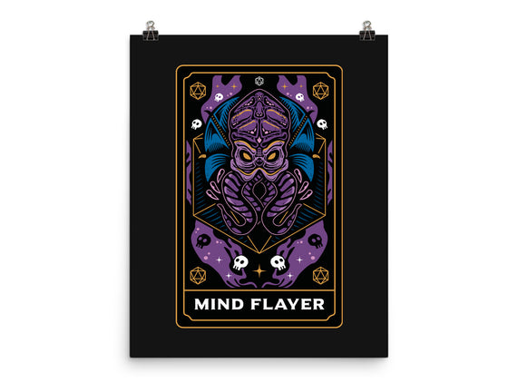 Mind Flayer Tarot Card