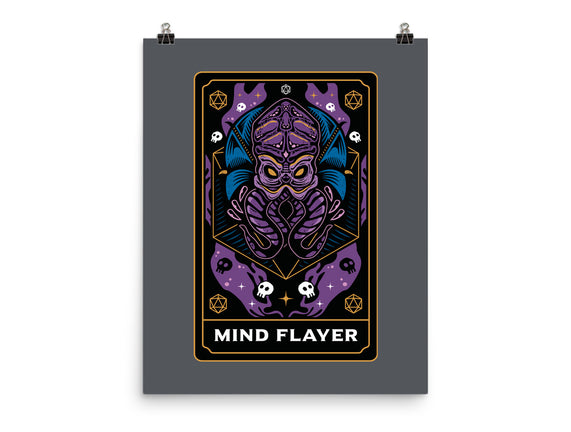 Mind Flayer Tarot Card