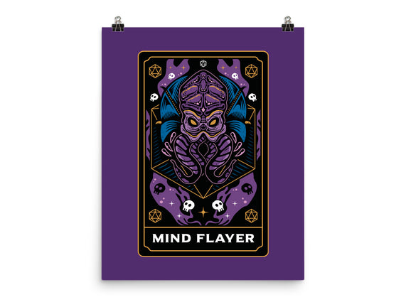 Mind Flayer Tarot Card