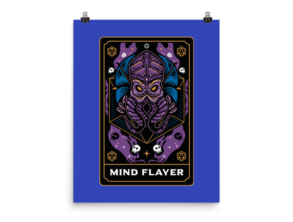 Mind Flayer Tarot Card