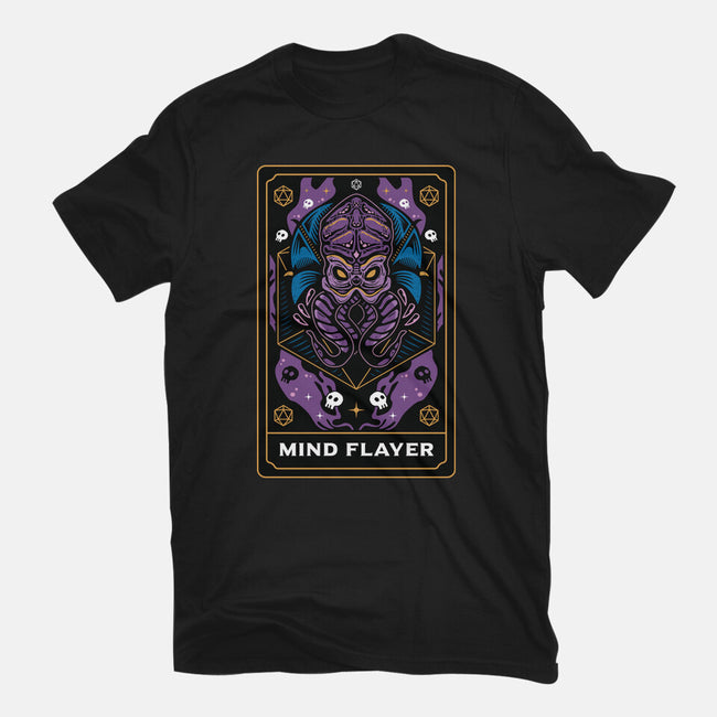 Mind Flayer Tarot Card-Mens-Premium-Tee-Logozaste