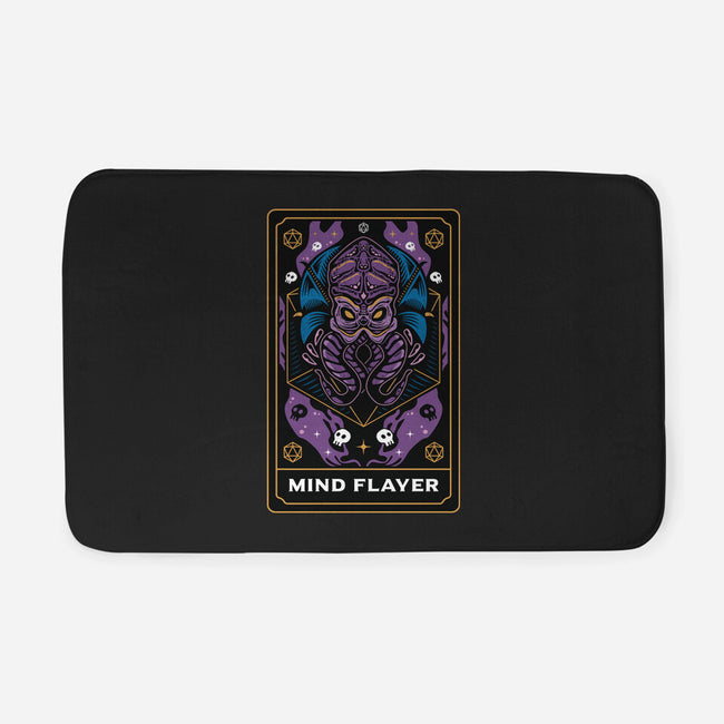 Mind Flayer Tarot Card-None-Memory Foam-Bath Mat-Logozaste