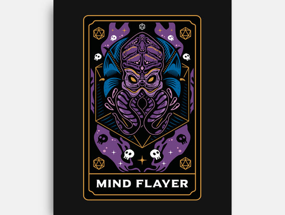 Mind Flayer Tarot Card