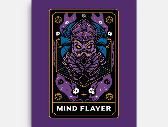 Mind Flayer Tarot Card