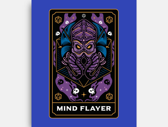 Mind Flayer Tarot Card