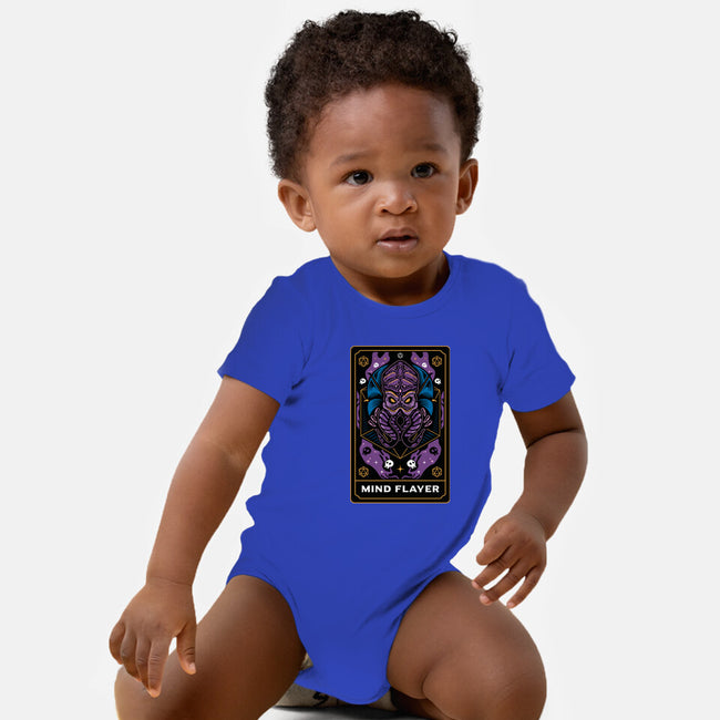 Mind Flayer Tarot Card-Baby-Basic-Onesie-Logozaste