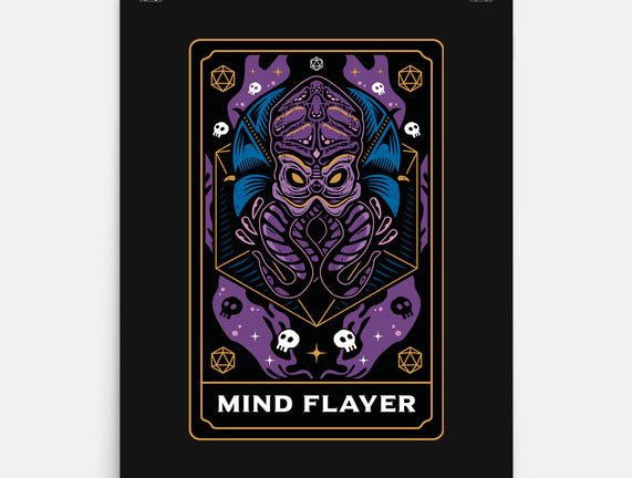 Mind Flayer Tarot Card