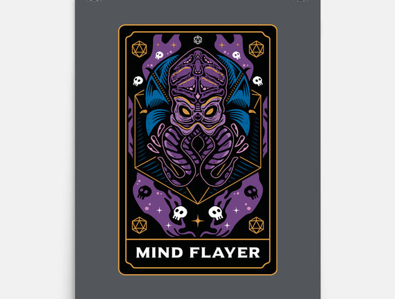 Mind Flayer Tarot Card